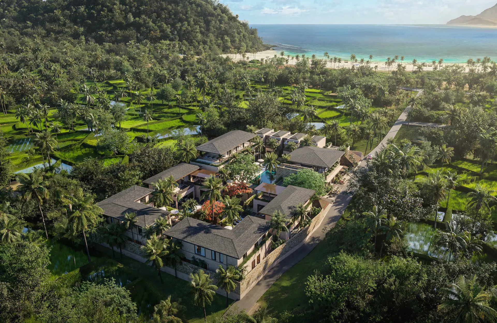 KAHAYA resort and surrounding coast